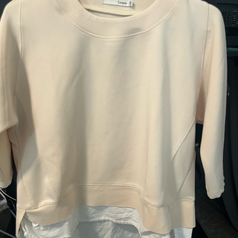 Lacquar Cream Top